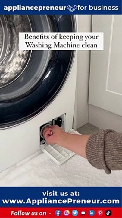 Benefits of Keeping Washing Machine CleanWelcome to the Appliancepreneur Instagram Page.Cleaning a machine that does the cleaning Kinda strange, right But hey, it’s gotta stay in tip-top shape to keep doing its job