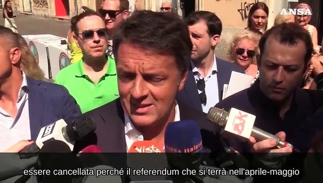 Autonomia, la raccolta firme di Italia Viva. Renzi: Prima occasione per sfiduciare Meloni