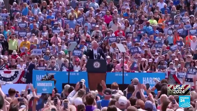 Fórmula vicepresidencial de Kamala Harris se refirió a Trump y Vance como “locos y raros”