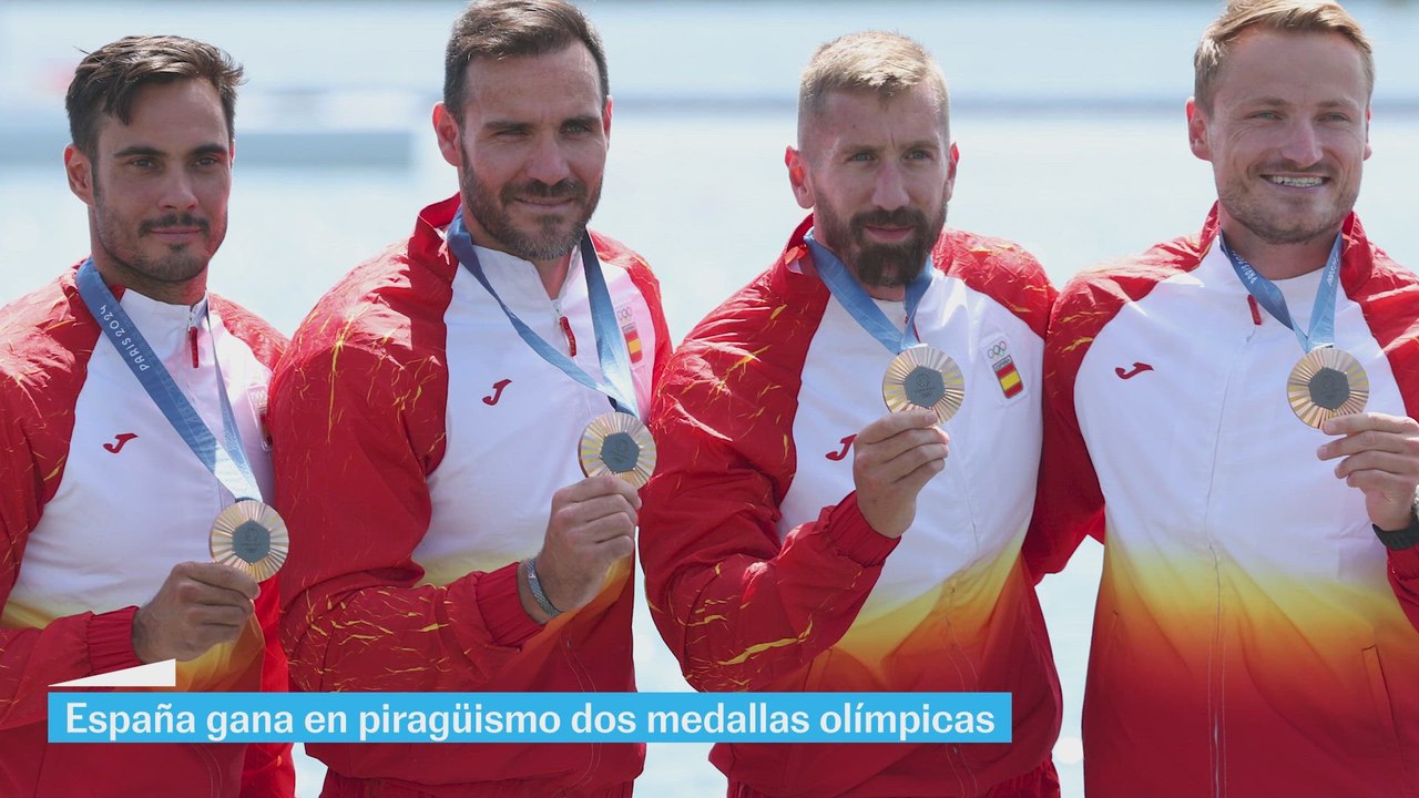 El piragüismo consigue dos bronces en el K4 500m y el C2 500m