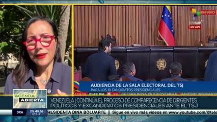 Agenda Abierta 08-08 Avanza proceso judicial de los comicios del 28J