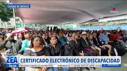 La Secretaría de Salud expedirá certificado electrónico de discapacidad