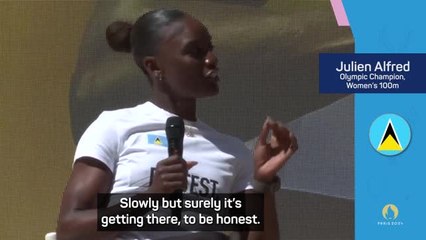 Favourite part of Olympics was making 'my country proud' - Julien Alfred