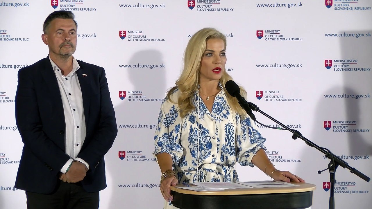 ZÁZNAM: Vedenie ministerstva kultúry si stojí za odvolaním riaditeľov SND a SNG