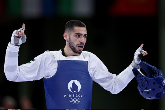 الأردني زيد يحجز مقعداً في نصف نهائي وزن تحت 68 كلغ ضمن منافسات التايكواندو