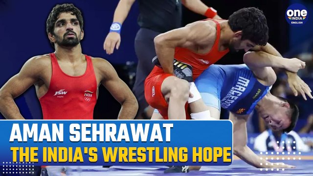 Paris Olympics 2024: Aman Sehrawat Advances to Men's 57kg Freestyle Semi-Final