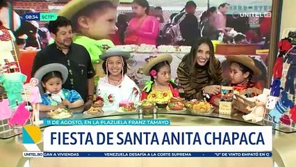 La festividad de Santa Anita Chapaca se vivirá este 11 de agosto en Cochabamba