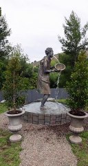 The guy who walked in front of the camera was a paid actor