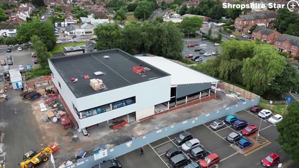 (August 2024) First glimpse of the new Whitchurch Swimming and Fitness Centre