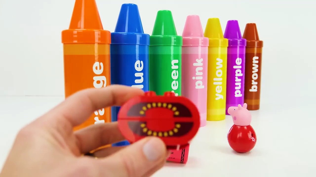 Best Learning Video for Toddlers Learn Colors with Crayon Surprises!