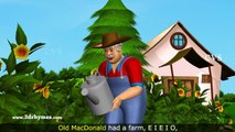 Old MacDonald Had A Farm - 3D Animation English Nursery Rhymes & Songs for children