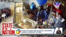 Nasa P14-M na halaga ng alahas, nalimas sa magkatabing jewelry store | SONA