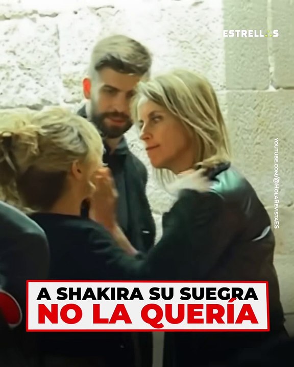 Así trataba la suegra a Shakira