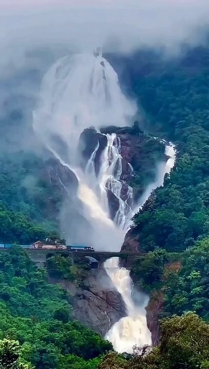 Beautiful Waterfall - Sri Lanaka