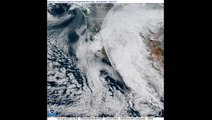 Tropical Storm Hilary From Space In This 2-Day Satellite Time-Lapse