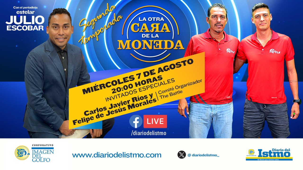 #LaOtraCaradelaMoneda  Invitados: Carlos Javier Ríosy Felipe de Jesús Morales "Comité Organizador The Battle"