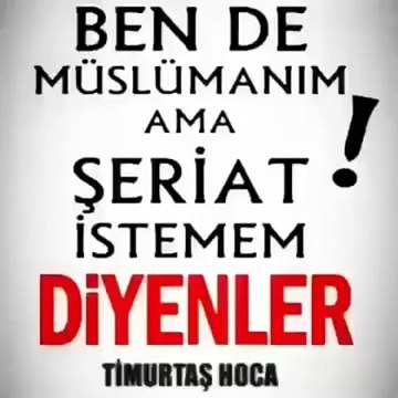 Cübbeli Ahmet Hoca,Timurtaş Hoca ve Esad Coşan'dan Müslümanım ama şeriat istemiyorum diyenlere cevap