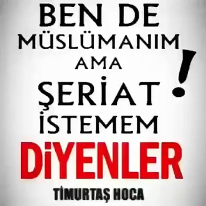 Cübbeli Ahmet Hoca,Timurtaş Hoca ve Esad Coşan'dan Müslümanım ama şeriat istemiyorum diyenlere cevap