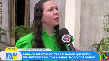 Trabalhadores podem ser penalizados por atrasos devido a Greve dos rodoviários