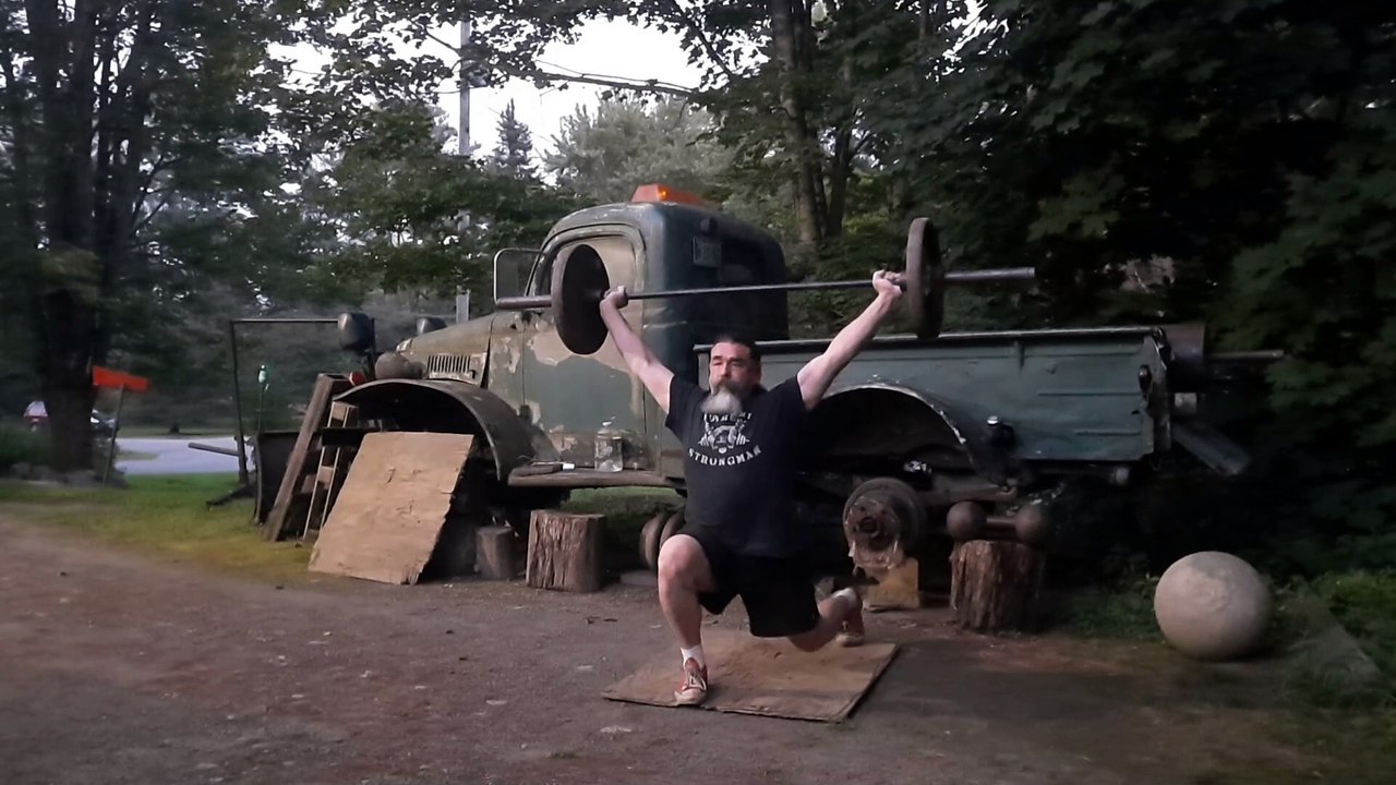 Split Snatch! ~140lb