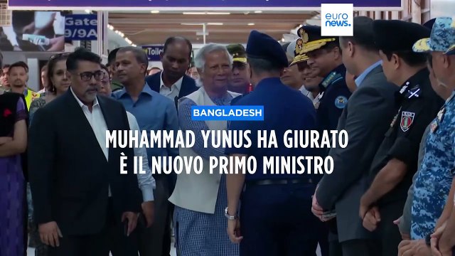 Bangladesh, Yunus a Dacca giura come capo del governo ad interim: Salviamo il Paese dal caos