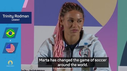 'Wouldn't be here without Marta' - USWNT players pay tribute ahead of Olympic final