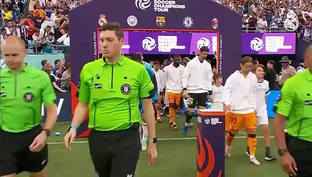 HIGHLIGHTS Real Madrid 21 Chelsea FC Summer Tour 2024 video Dailymotion