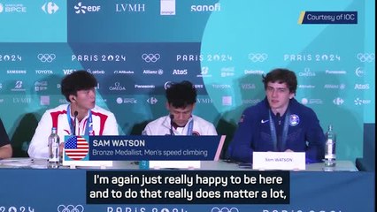 'Complicated' to set world record but miss gold - speed climber Watson