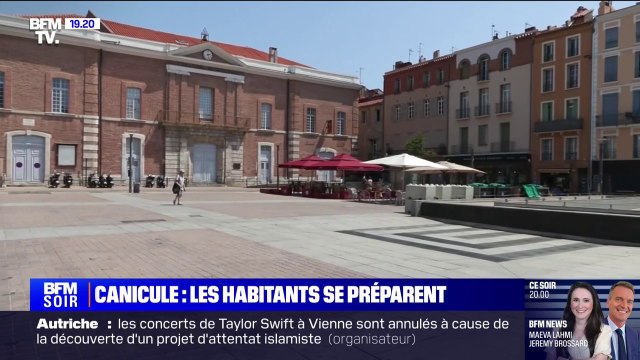 Avec un mercure qui avoisine les 36 degrés, dans les Pyrénées-Orientales, les habitants se préparent à la canicule