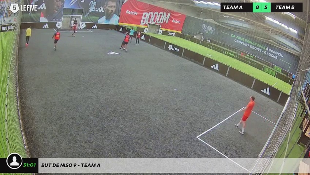 But de Niso 9 - Team A