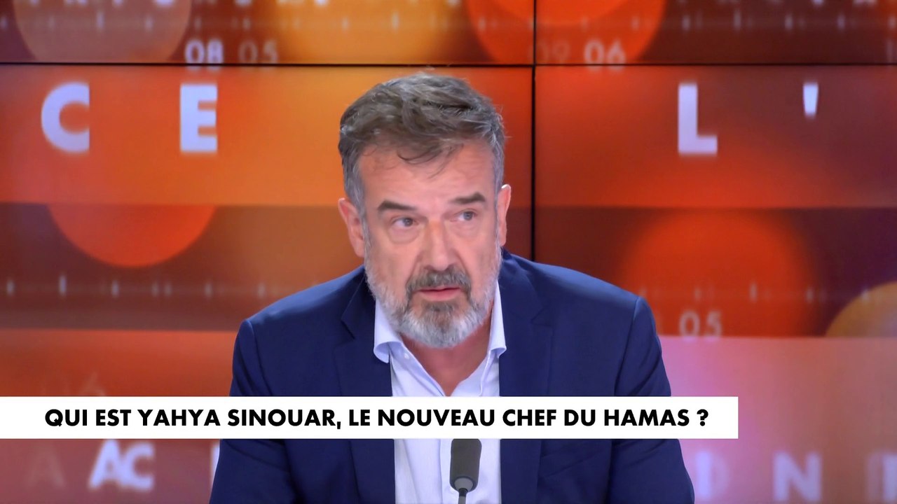 Régis Le Sommier : «Yahya Sinouar cherche à s'imprégner des forces et des faiblesses de son ennemi»
