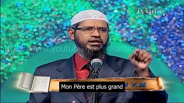 Je suis une bonne chrétienne mais je vais aller en ENFER selon vous - - Zakir Naik en français