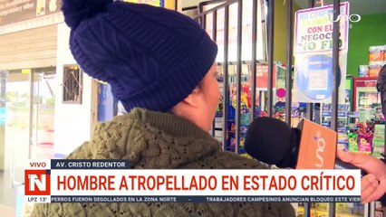 Hombre Atropellado en Estado Crítico