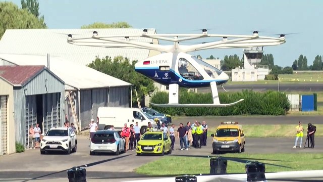 Idealizadores de ‘táxis voadores’ descartam testes em Paris durante os jogos