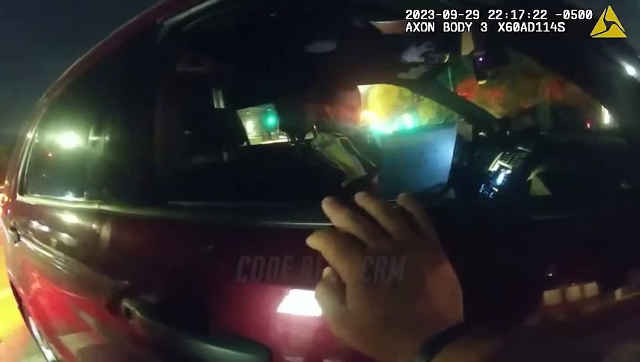 How a Man Hit a Cop While Fleeing Before the Surprise of His Life | Police Body Cam  | USA Police