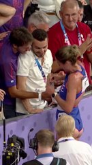 Paris 2024: elle demande son compagnon en mariage après sa course de 3000m steeple
