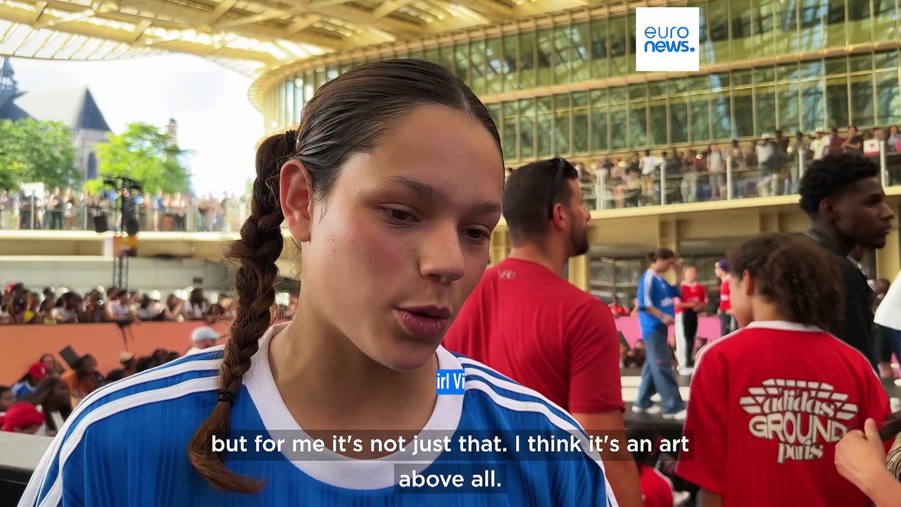 Paris celebrates breakdancing as the sport makes its Olympic debut