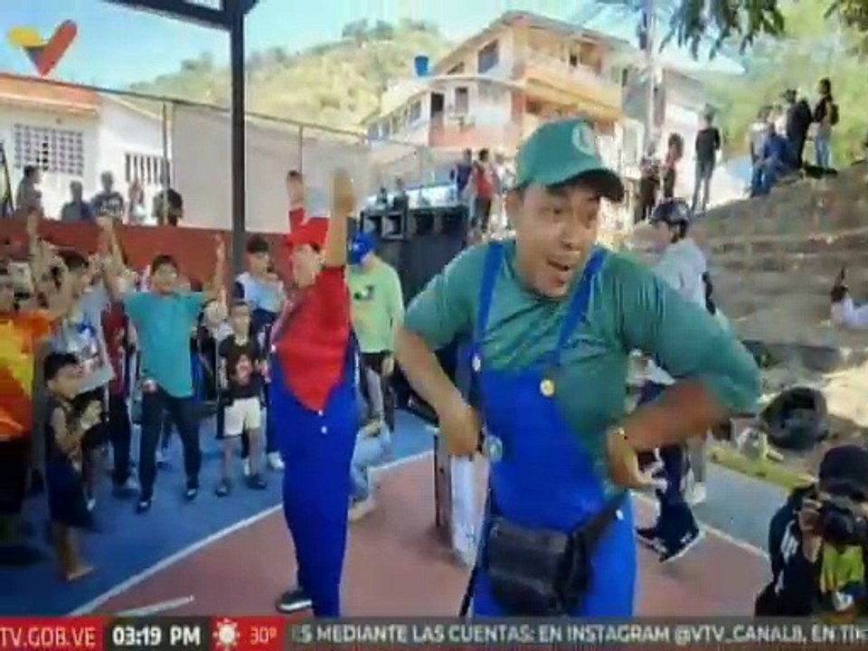 Más de 200 recreadores desplegados en 13 mcpios. del edo. Mérida con actividades para niños y niñas
