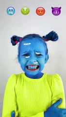 Color Emoji Challenge | #Shorts Cartoon Face by Anna Kova