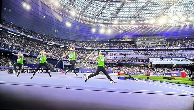 Arshad Nadeem Wins Gold Medal in Men s Javelin Throw Finals with 92.97m throw at Paris Olympics 2024