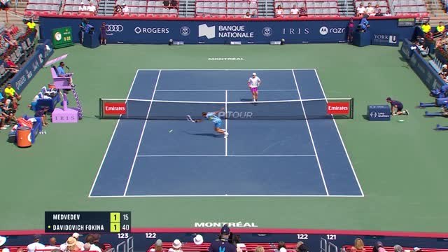 Montréal - Davidovich Fokina s'offre Medvedev