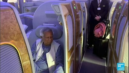 Muhammad Yunus llegó a Bangladesh para liderar el gobierno interino