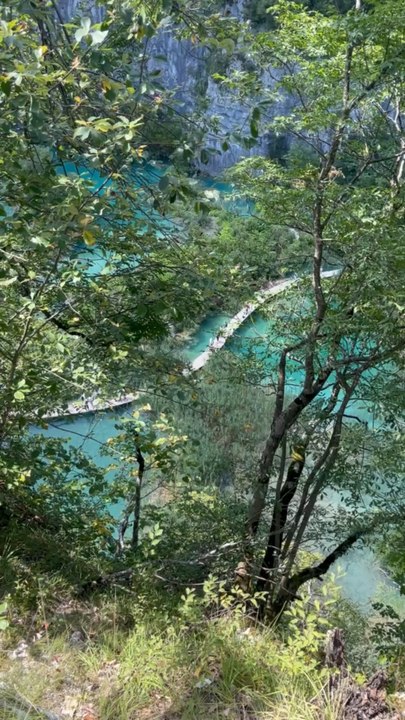 LES SUBLIMES cascades de Plitvice en Croatie