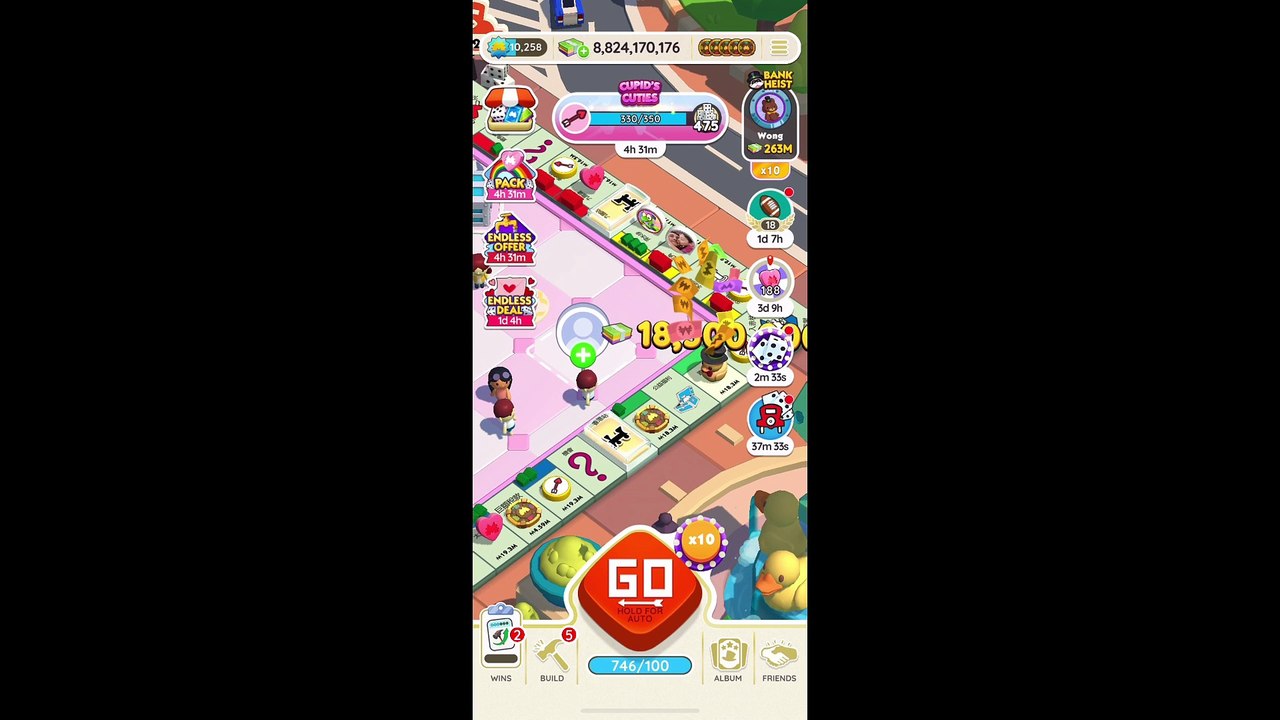 [Miniriceto]Game Play _ Monopoly Go! Day 344