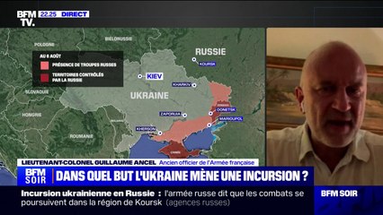 Lieutenant-Colonel Guillaume Ancel (ancien officier de l’Armée française): "En trois jours, les Ukrainiens ont conquis sans doute quasiment autant que ce qu'ont fait les Russes en deux mois d'efforts dans le Donbass"