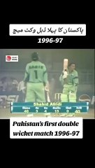 SHAHID AFRIDI FAST BOWLINGشهيد أفريدي للبولينج السريعشهيد أفريدي للبولينج السريع