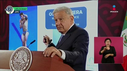 AMLO contento con Osmar Olvera por lograr el bronce | El Arte Del Triunfo