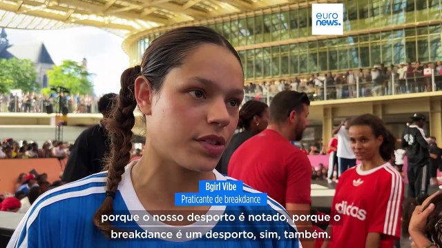 Paris celebra o breakdance na estreia deste desporto nos Jogos Olímpicos