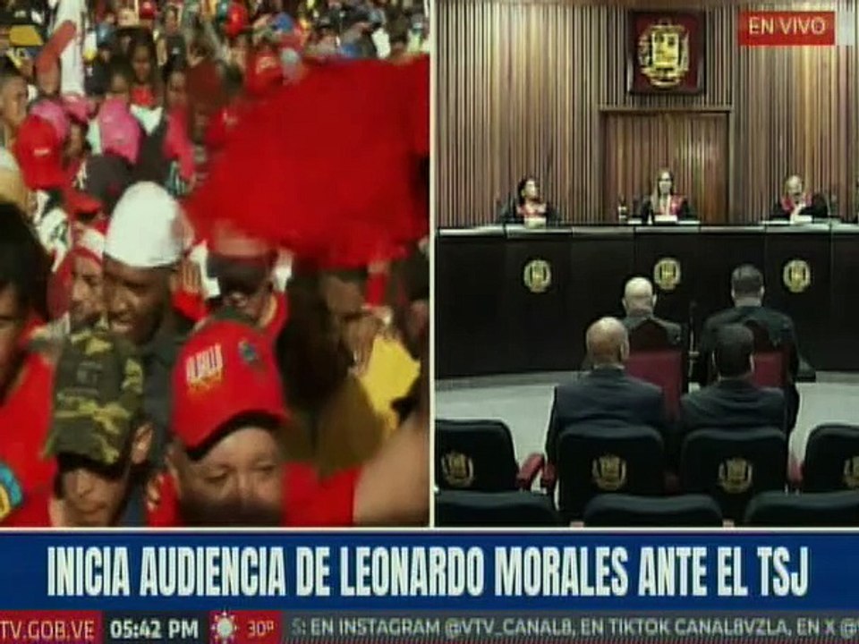 Inicia audiencia de Leonardo Morales, representante de Avanzada Progresista