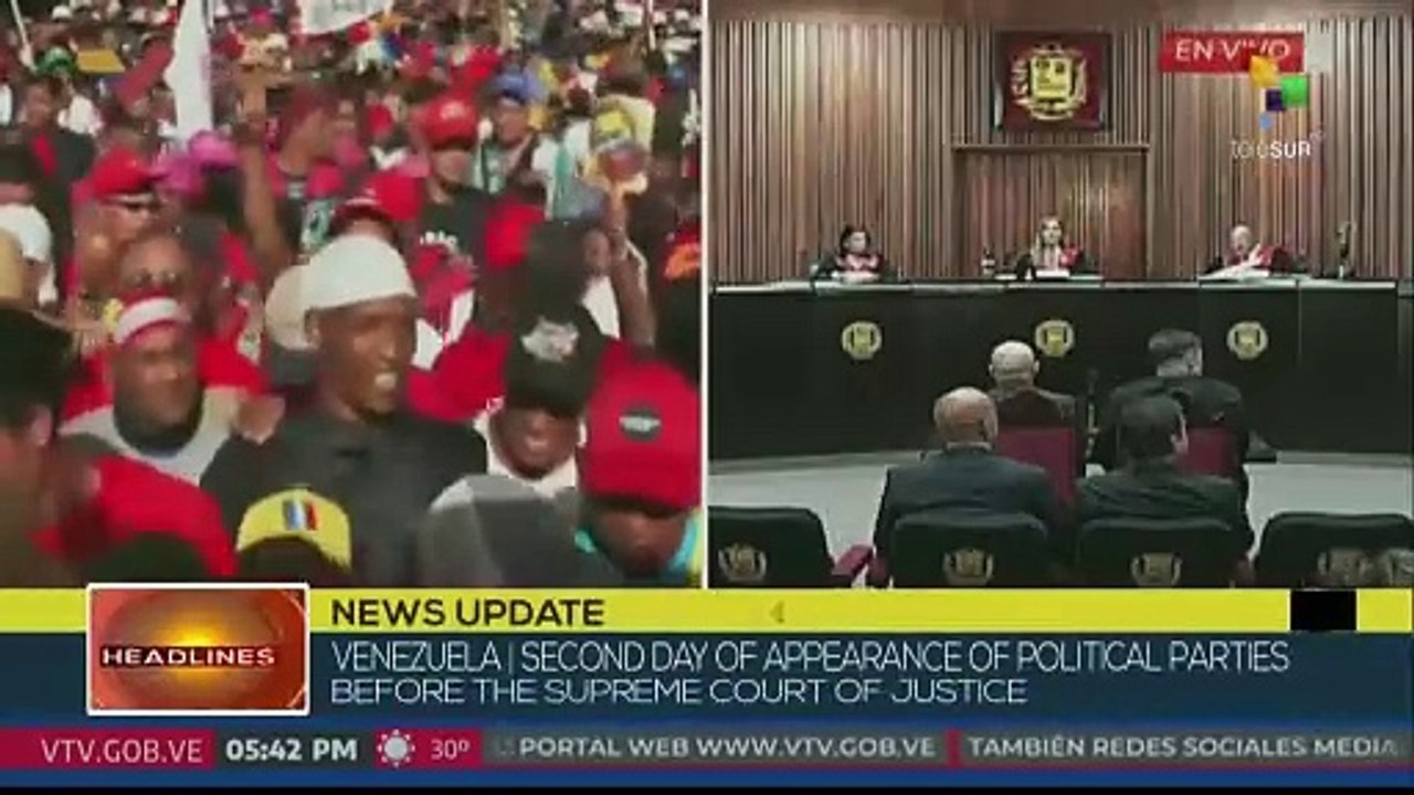 Venezuela | Leonardo Morales attends Supreme Court hearing